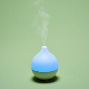 Diffuuseri, tuoksudiffuuseri valolla