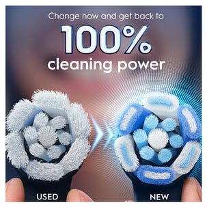 Oral-B iO Ultimate Clean børstehode, svart