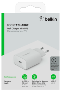 Belkin BoostCharge USB-C 25 W laddare