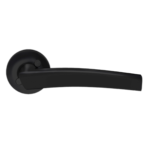 Beslagsboden B138 dörrhandtag med returfjäder, ytterdörr