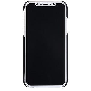 Holdit Paris Lava Black Silk  deksel for iPhone X/XS