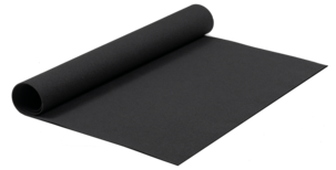 Grillmatta golv 80 x 120 cm, svart