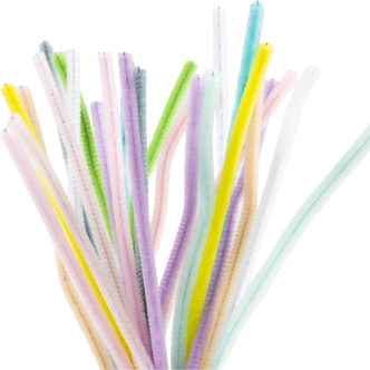 Creativ Company piprensare pastellfärger 30 cm 25-pack