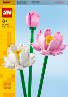 LEGO Icons Lotusblomster 40467, fra 8 år