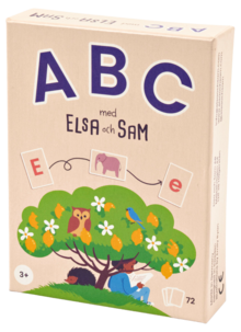 ABC med Elsa och Sam bokstavsspel, från 3 år