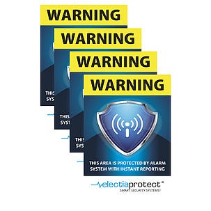 Electia Protect, alarmklistremerker, 4-pack 