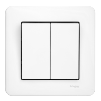  Schneider Exxact strömbrytare dubbeltrapp