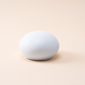 Liten laddningsbar bordslampa marmoroptik 10 cm