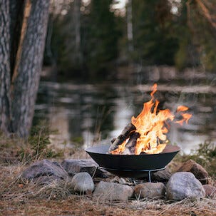 Bålpanne/plantefat 50 cm