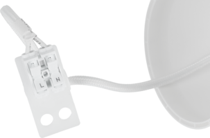 Lyspæreholder E27 med lampeledning og takkopp