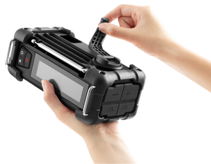 Hätäradio, jossa Bluetooth MMR99 DAB / FM / RDS Sangean