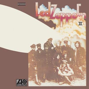 Led Zeppelin Led Zeppelin II vinylskiva