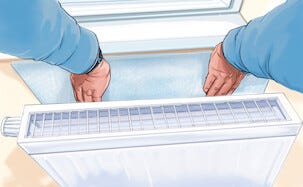 Lämpöpatteriheijastin Tesa