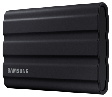 Samsung T7 Shield SSD, musta