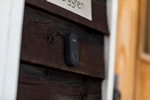 Nexa MLT-1925 knapp til ringeklokke, svart