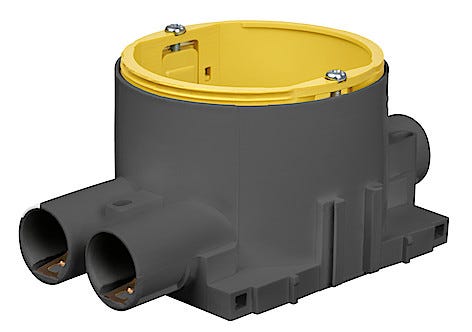 Apparatboks, dobbelgips