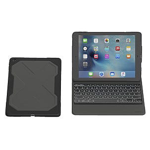 Zagg Rugged Messenger, futteral med tastatur for iPad 9,7