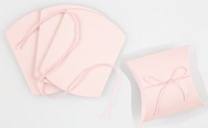 Gaveforpakninger 4 stk., rosa