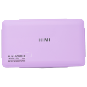 HIMI Jelly Cup Guassivärit pastellisävyt, 18 kpl