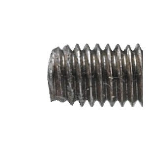 Gängad stång elförzinkad, 1 m