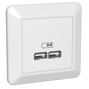 USB-ladeuttak, innfelt, Elko RS