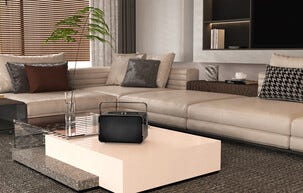 Exibel BX200 bærbar Bluetooth-høyttaler med håndtak
