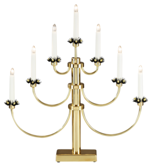 Konstsmide adventsljusstake mässing, 54 cm