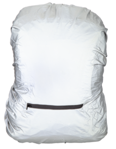 Regntrekk med reflekterende materiale for ryggsekk