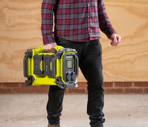 Ryobi elverk Max Power 36 V RY36BI1800A-250, med batterier