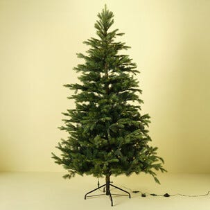 Juletre Granholmen 210 cm, micro LED, dimmer og timer