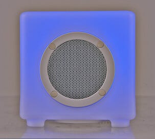 Högtalare med LED-belysning