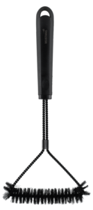 Mustang grillbørste, rengjøringsbørste, svart, 39 cm