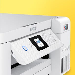Epson Ecotank ET-2856 Tulostin, jossa skanneri ja LCD-näyttö