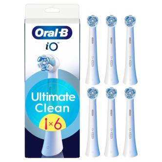Oral-B iO Ultimate clean borsthuvud, vit