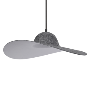 Osram Felt Hat Pendant taklampa filt E27 mörkgrå