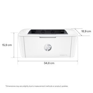 HP LaserJet M110w trådlös laserskrivare, svartvit