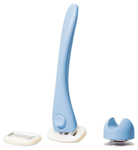 Estrid startsett med barberhøvel, veggholder og blad