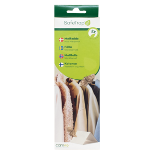 SafeTrap malfälla mot klädesmal, 2 pack