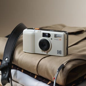 Kodak Snapic A1 analog kamera med glasobjektiv