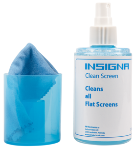 Rengjøringssett for LCD og plasmaskjermer