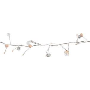 Ljusslinga inomhus, batteridriven, timer, 3 m