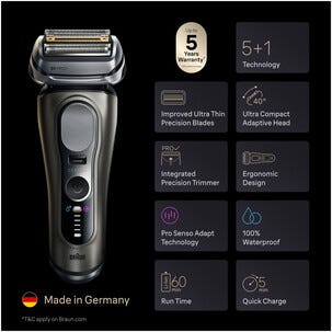 Braun Series 9 Pro+ rakapparat 9655cc 