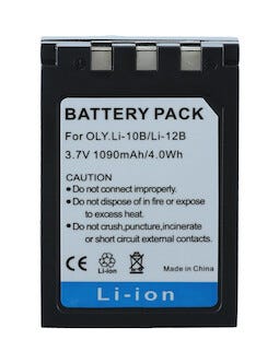 Batteri Li-10B/Li-12B för Olympus