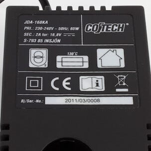 Lader Cotech 16,8V