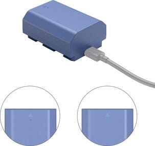 SmallRig 4265 NP-FZ100-batteri for Sony, USB-C