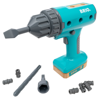 Brio Builder batteridriven skruvdragare, från 3 år