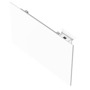 Vägghängt element med termostat 230 V, vit, 800 W