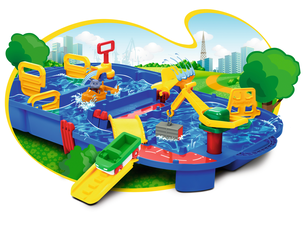 AquaPlay Lockbox vannbane med tilbehør, fra 3 år