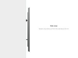 Multibrackets M Universal Wallmount Medium Seinäteline