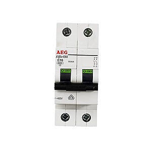 Automatsikring 2-pol, 20 A treg